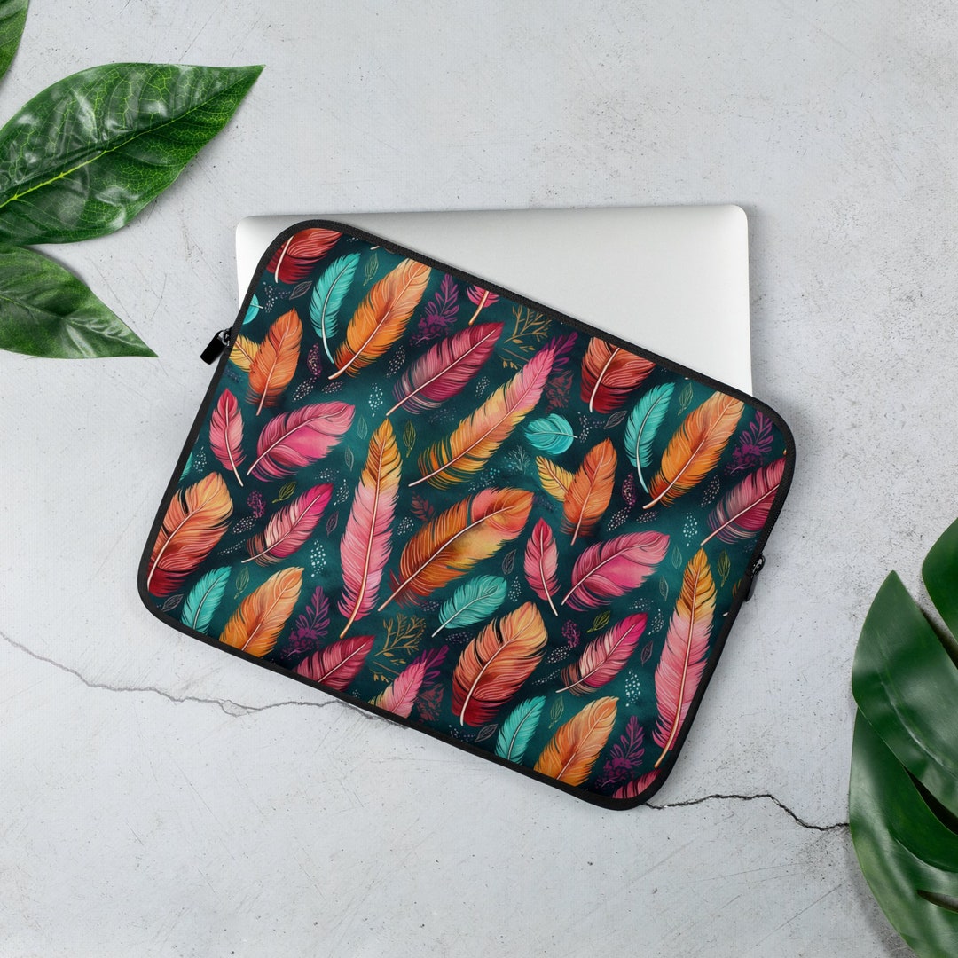 Wonderful Feathers Laptop Sleeve, MacBook Air 13 Case, Laptop Sleeve