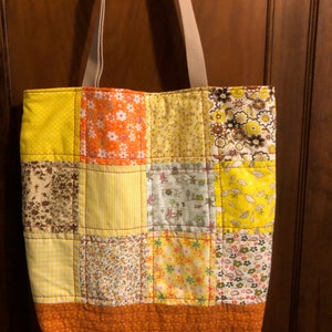 Quilted Tote Bag