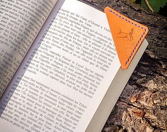 The Studious Owl | Leather Bookmark, Perfect Gift
