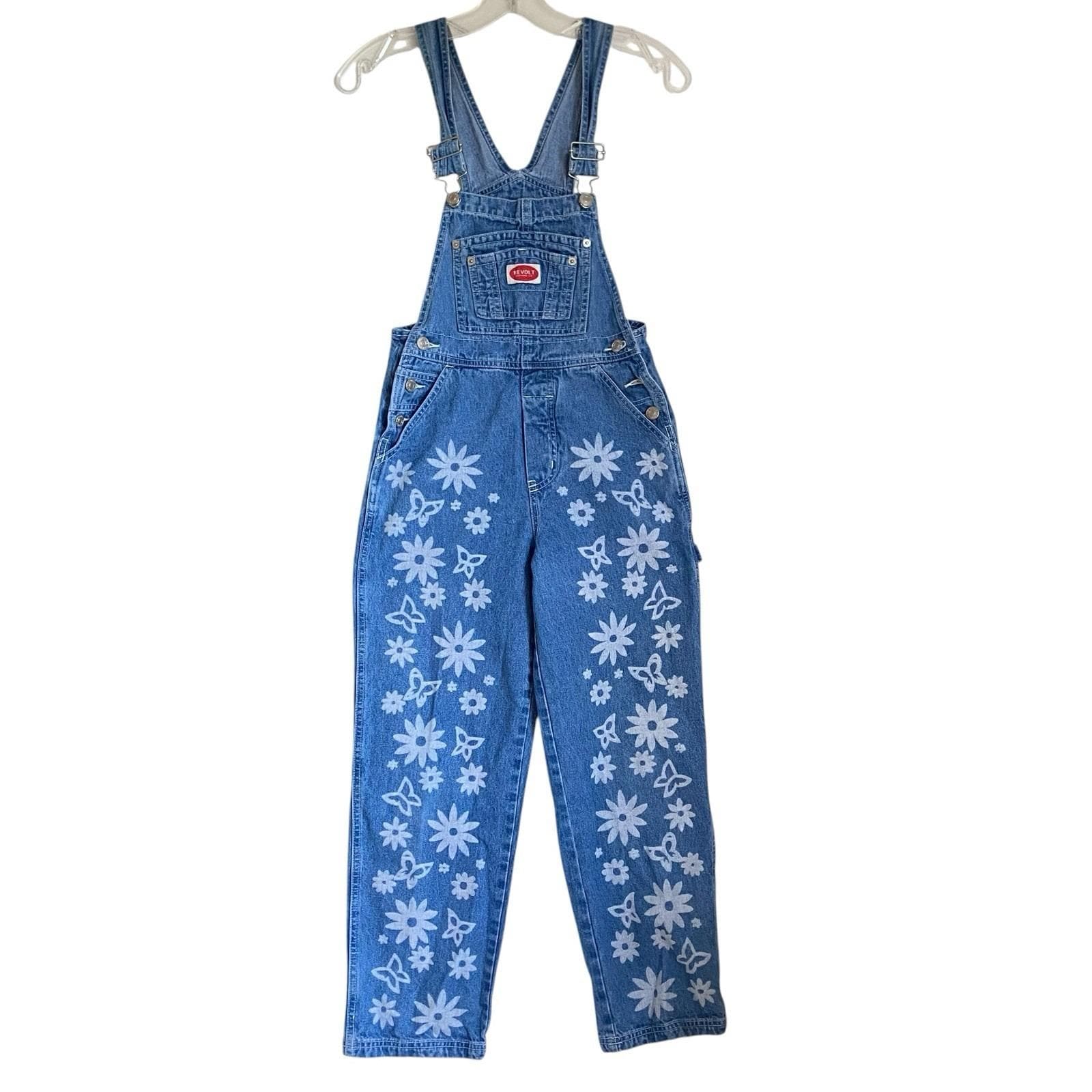 ロンパース・カバーオール House on the Hill Overalls Flower 90
