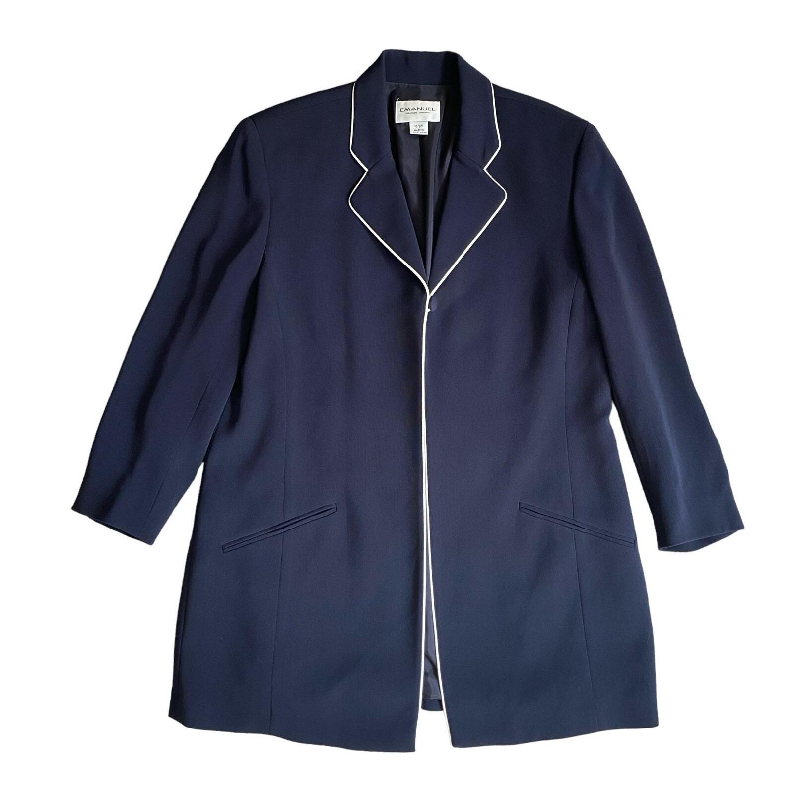 Manteau En Cuir Emmanuel Ungaro - Taille 40, Marron, Occasion Très Bon état - Pièce De Luxe