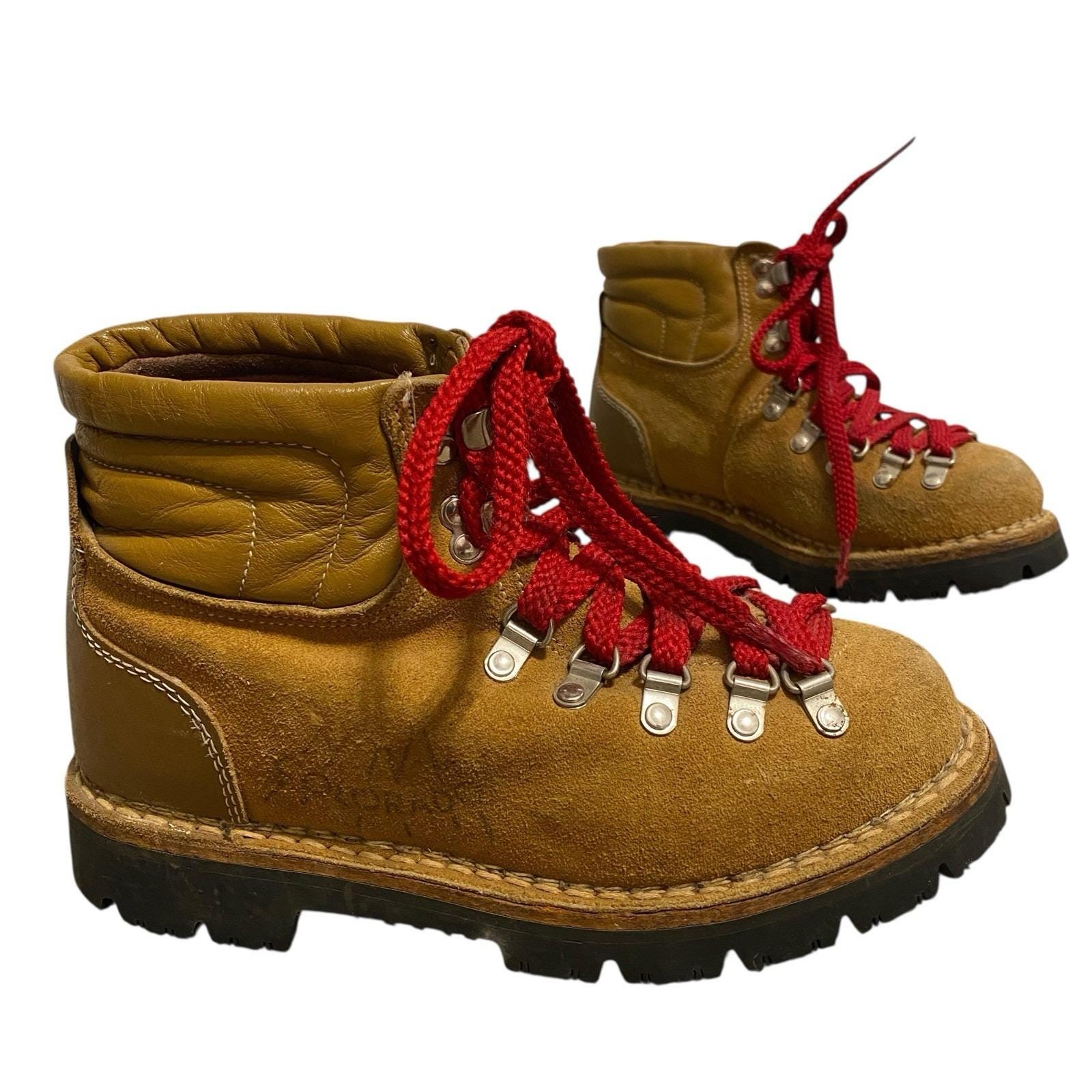 Hiking Boots With Red Laces - Etsy display picture 3
