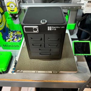 Bambu Labs P1S themed storage bin