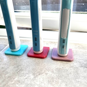 Oral B Electric Toothbrush Stand, 3D Printed Toothbrush Holder available in 7 different Colours.