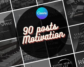 90 POSTS de MOTIVATION en Français pour ton feed Instagram-spiritualité-Développement personnel-motivation