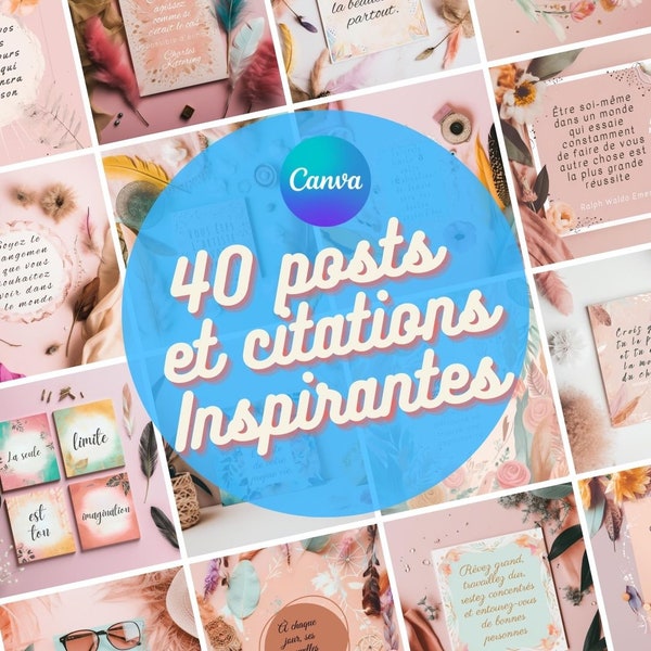 40 inspiring quotes in French for your Instagram feed-spirituality-Personal development-motivation
