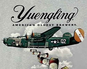 YUENGLING BEER SIGN 24in bomber beer old brewery