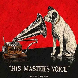 Masters Voice Victor Talking Machine Sign - Etsy Masters Voice Victor Talking Machine Sign - Etsy