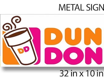 Dunkin Donuts Sign Large 32in Store Display Coffee Shop - Etsy Israel