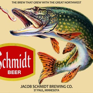 Schmidt's Beer Sign - Etsy Schmidt's Beer Sign - Etsy