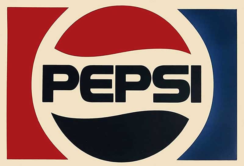 Pepsi sign large 24in metal sign Pepsi cola store sign