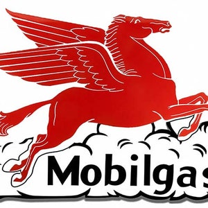 Mobil pegasus sign - Etsy 日本