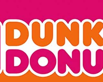 Dunkin Donuts Drive Thru Sign Large 32in Dealer Store