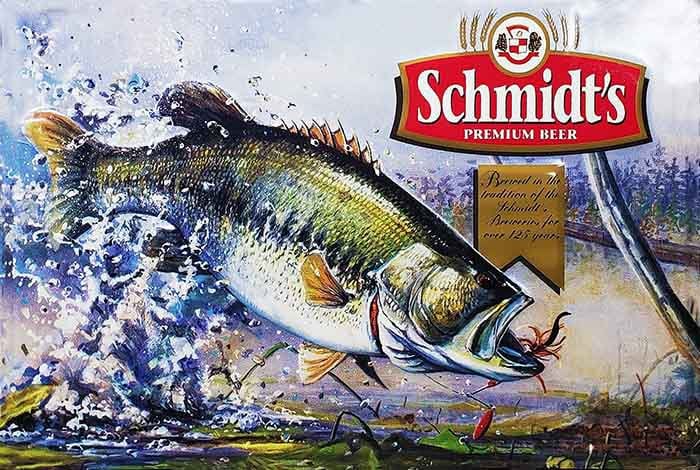 Schmidt's Beer Sign - Etsy