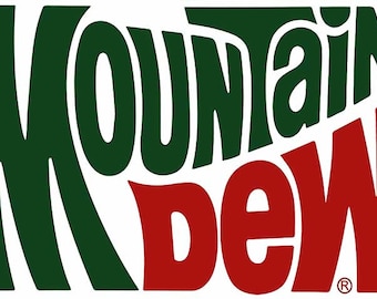 Mountain dew sign large vintage style man cave garage collectible