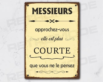 Plaque Murale En Bois Vintage - Citation Motivation, Déco Rétro Fun