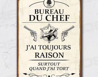 Panneaux En Métal Avec Connaissances En Psychologie - Décoration Murale