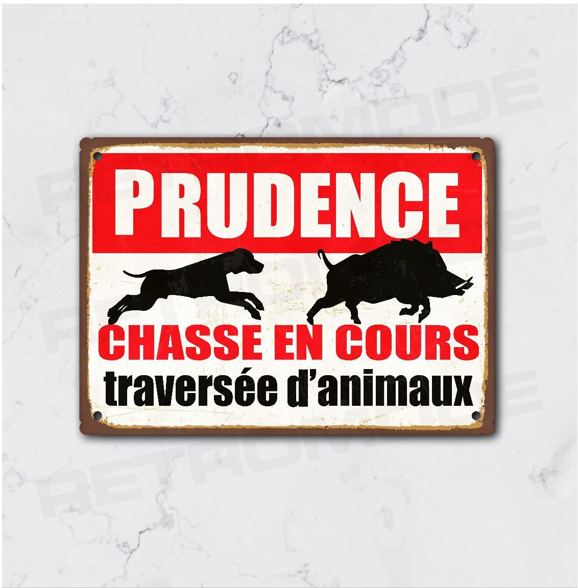 Panneau interdiction Accès Interdit Propriété Privée - Aluminium