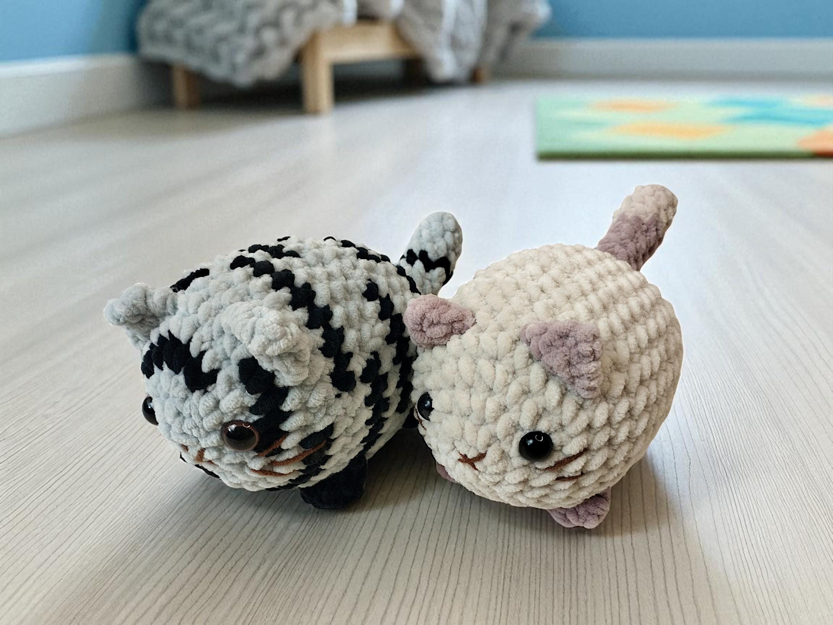 Loafy the Cat Crochet Pattern PDF • Loaf Cat Amigurumi Sleeping Cat Plush Toy Tutorial • Easy Digital Download • Beginner Friendly Pattern - Thumbnail 4