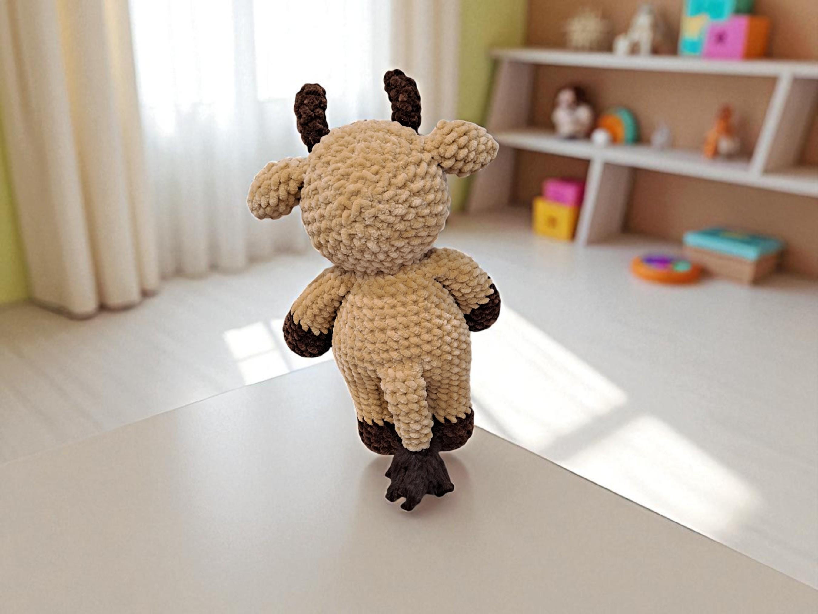 Mocha the Cow Amigurumi Crochet Pattern PDF – Cute Plush Farm Animal, Soft Toy Tutorial, Easy Beginner Pattern, Instant Download - Thumbnail 4