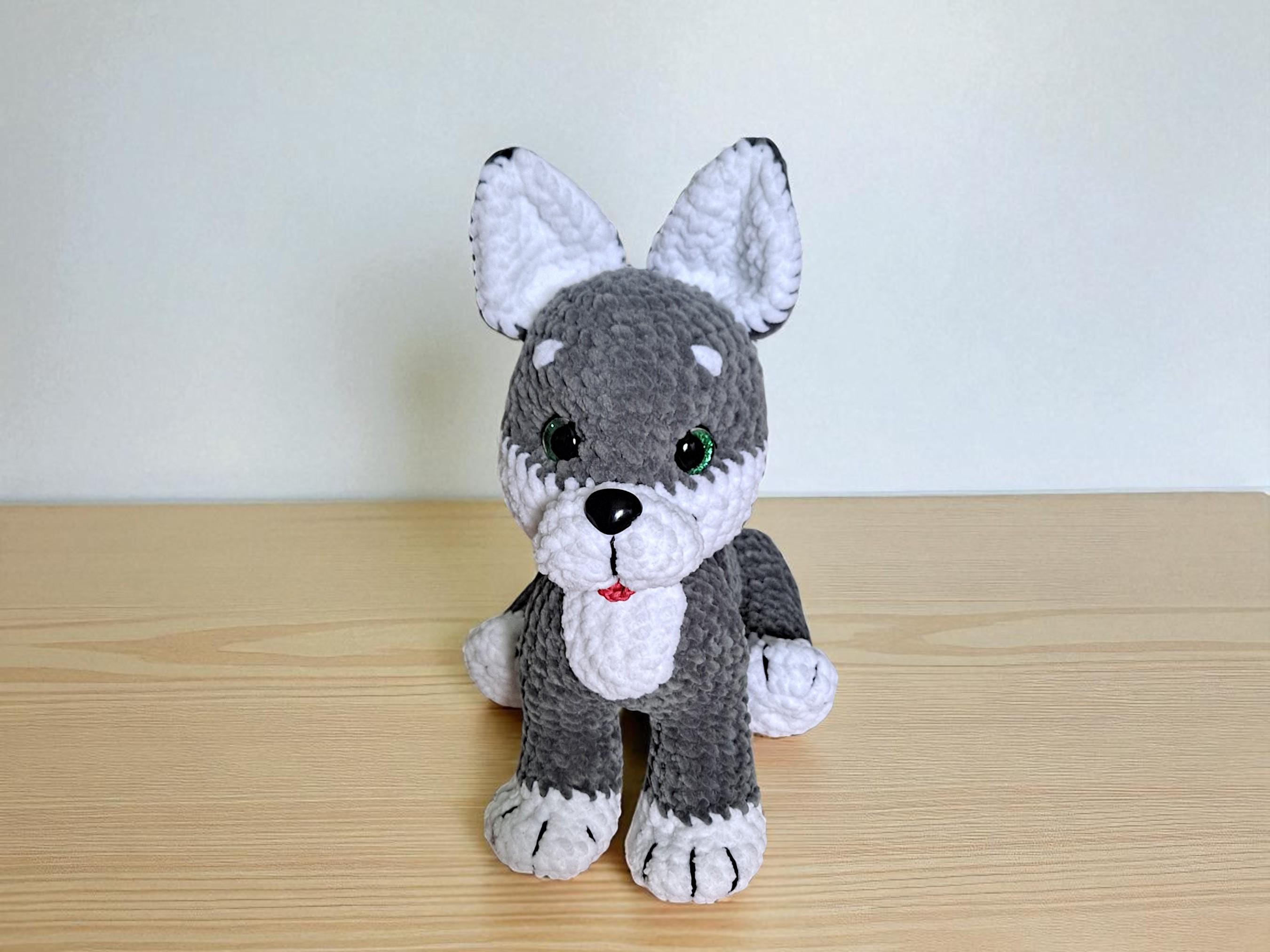 Koda the Husky Crochet Pattern PDF – Amigurumi Dog Plush Toy Crochet – Confident Beginner Level - Digital Pattern – Husky Stuffed Animal DIY - Thumbnail 7