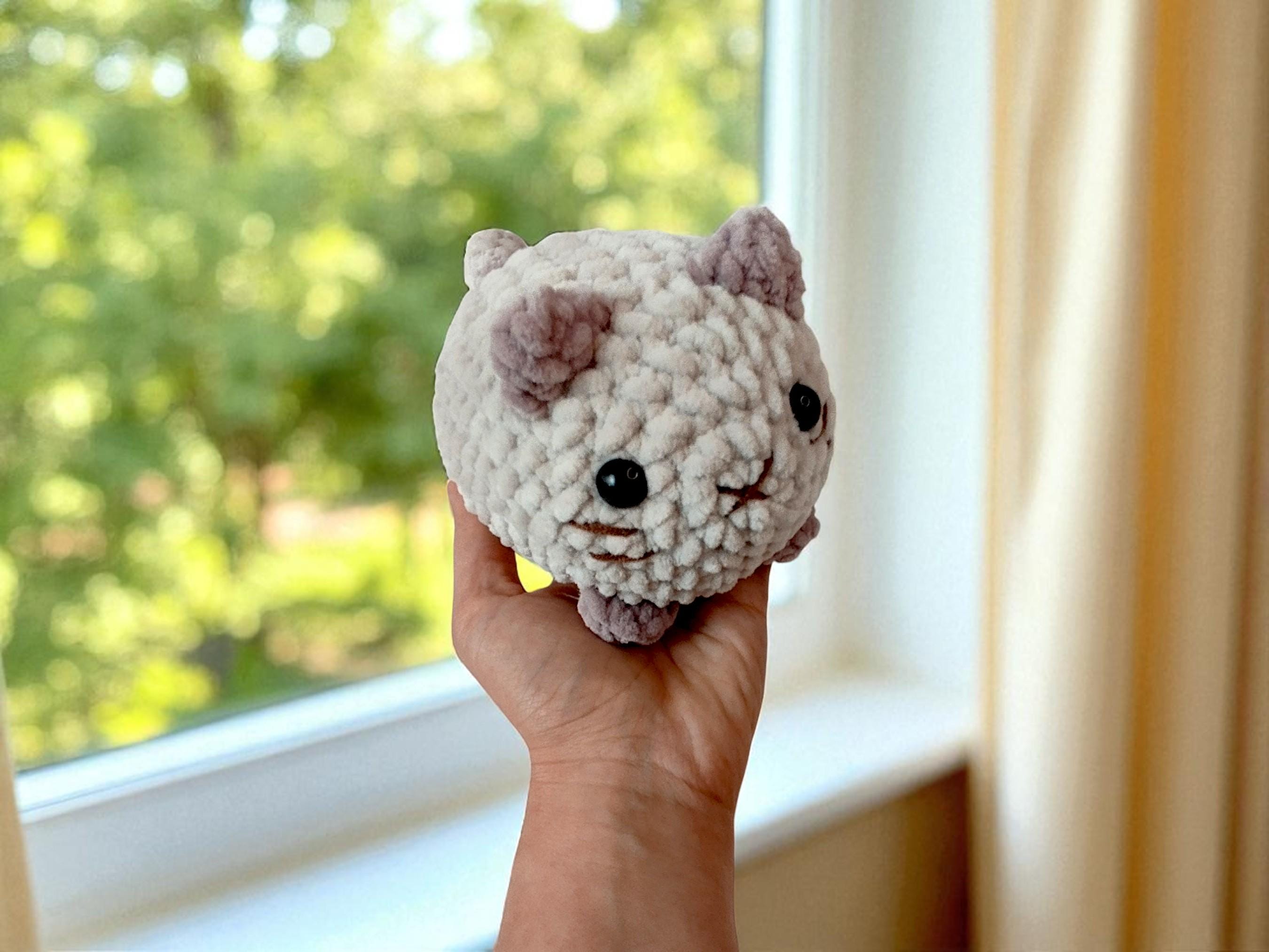 Loafy the Cat Crochet Pattern PDF • Loaf Cat Amigurumi Sleeping Cat Plush Toy Tutorial • Easy Digital Download • Beginner Friendly Pattern