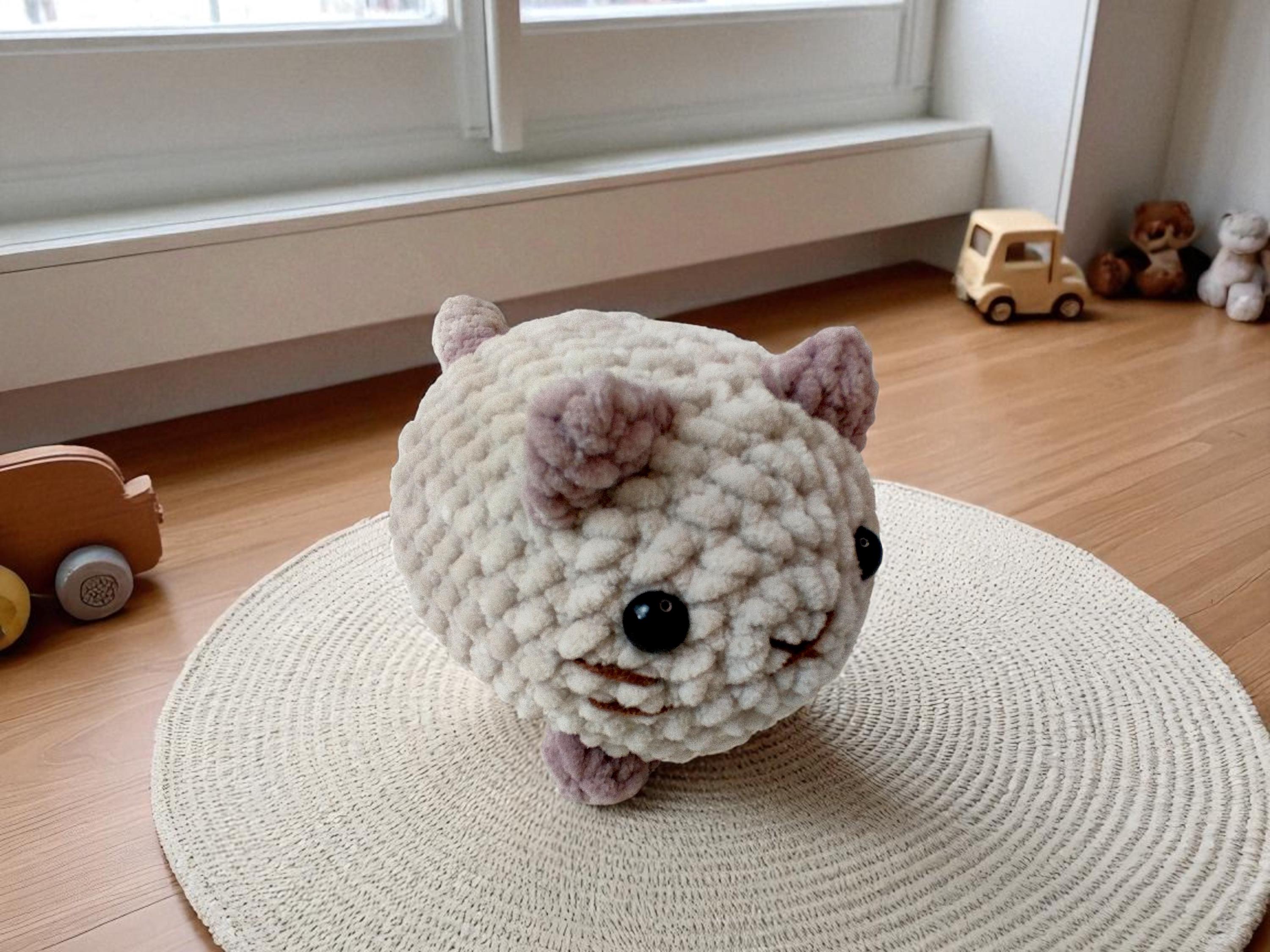 Loafy the Cat Crochet Pattern PDF • Loaf Cat Amigurumi Sleeping Cat Plush Toy Tutorial • Easy Digital Download • Beginner Friendly Pattern - Thumbnail 2