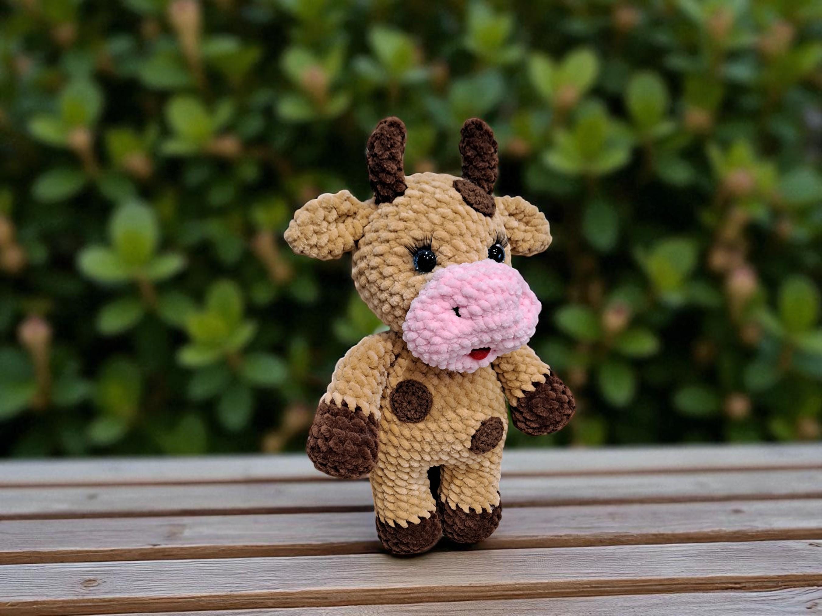 Mocha the Cow Amigurumi Crochet Pattern PDF – Cute Plush Farm Animal, Soft Toy Tutorial, Easy Beginner Pattern, Instant Download - Thumbnail 5