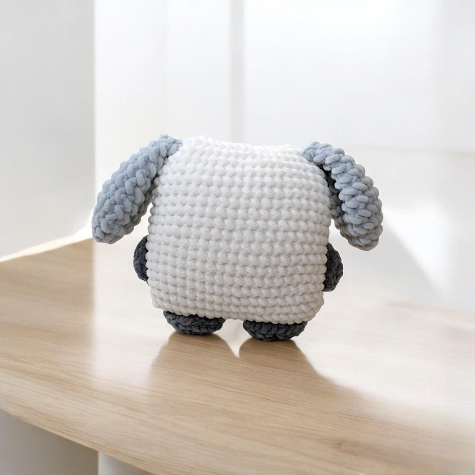 Toby Cubby Joy Crochet Pattern – Easy Puppy Pillow Amigurumi PDF | Beginner Soft Plush Toy | Cute Dog Cube Stuffie Pattern - Thumbnail 4