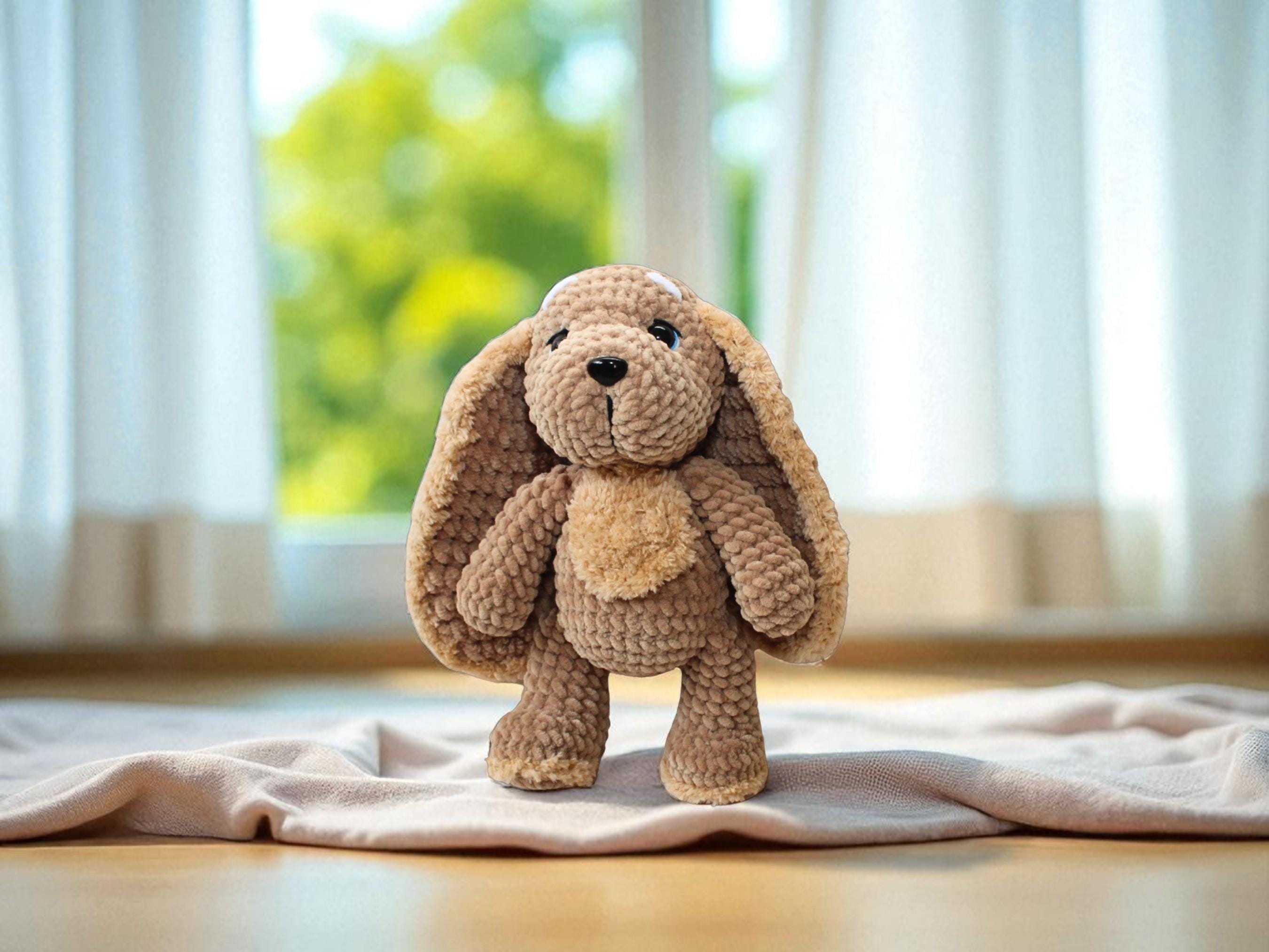 Ollie Snuggle Buddy Spaniel – Crochet Dog Pattern PDF, Amigurumi Puppy, Easy Digital Download Beginner Friendly Crochet Animal - Spaniel Dog - Thumbnail 5