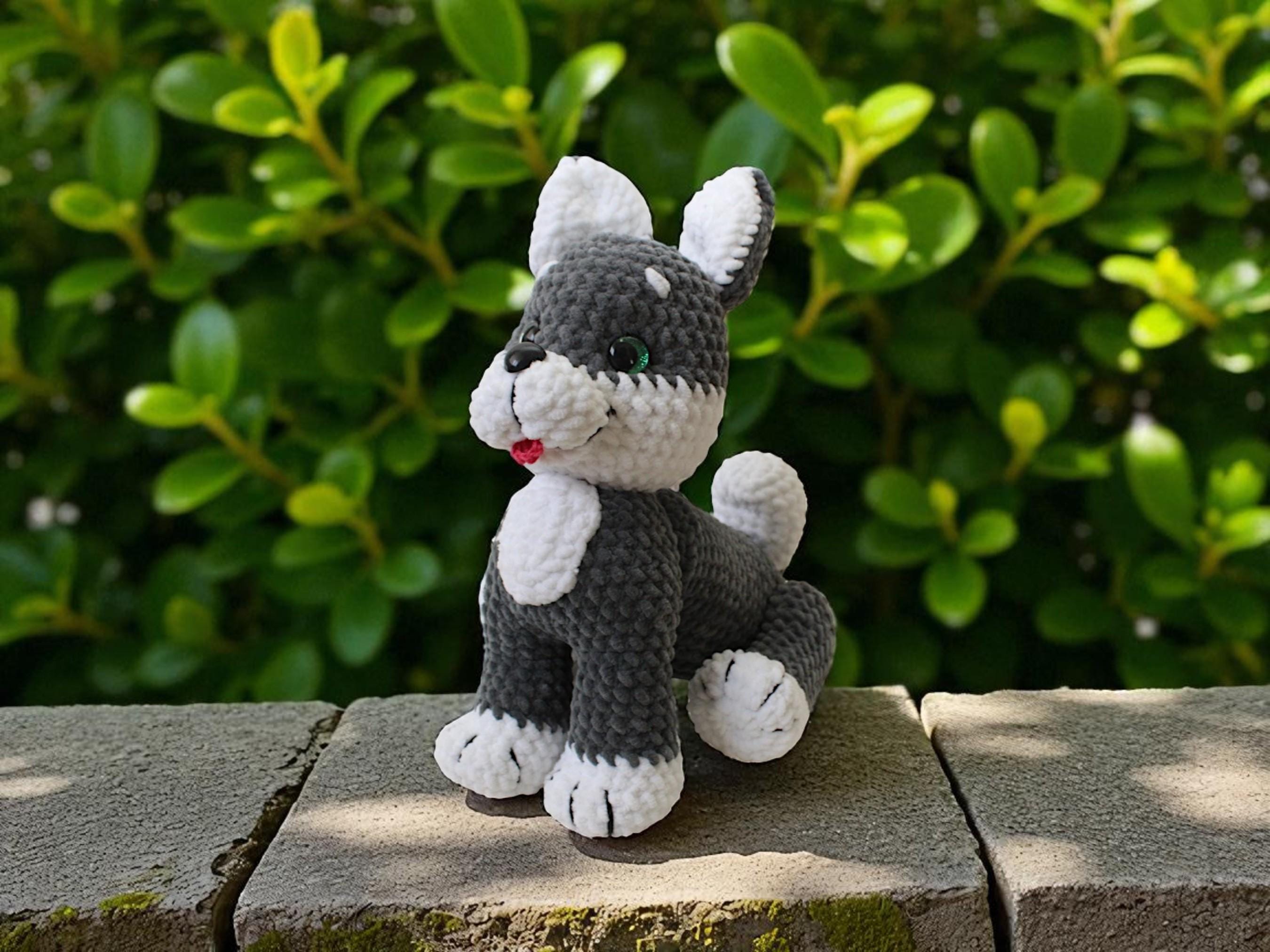 Koda the Husky Crochet Pattern PDF – Amigurumi Dog Plush Toy Crochet – Confident Beginner Level - Digital Pattern – Husky Stuffed Animal DIY - Thumbnail 6