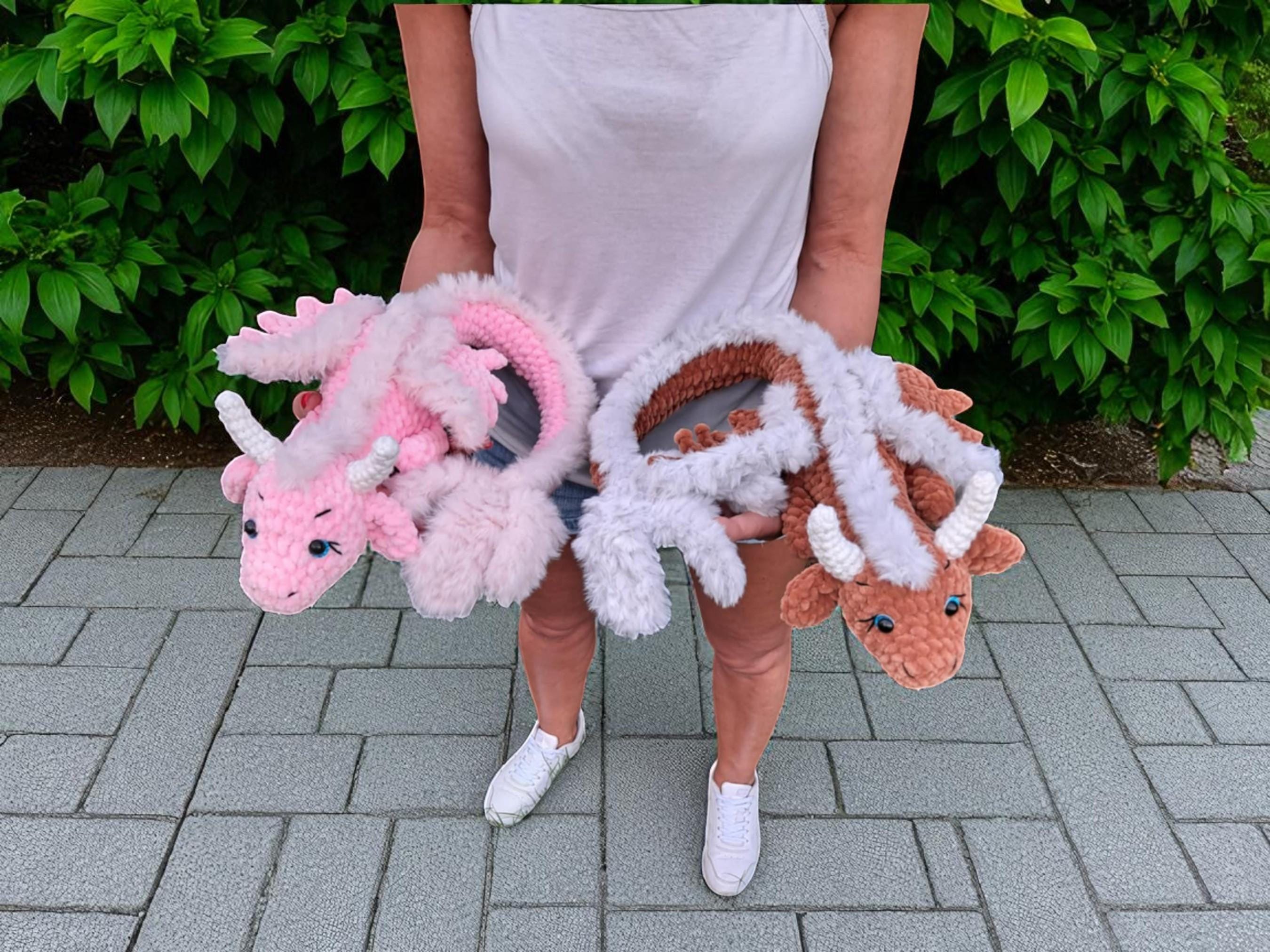 Nani the Dragon Crochet Pattern PDF – Cute Amigurumi Dragon Plush Toy – Snuggler Crochet Stuffed Animal – Intermediate -Pdf Digital Download - Thumbnail 4