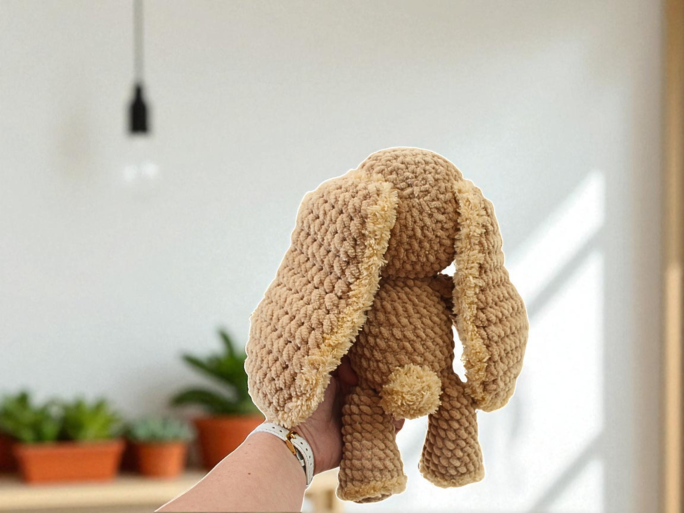 Ollie Snuggle Buddy Spaniel – Crochet Dog Pattern PDF, Amigurumi Puppy, Easy Digital Download Beginner Friendly Crochet Animal - Spaniel Dog - Thumbnail 3