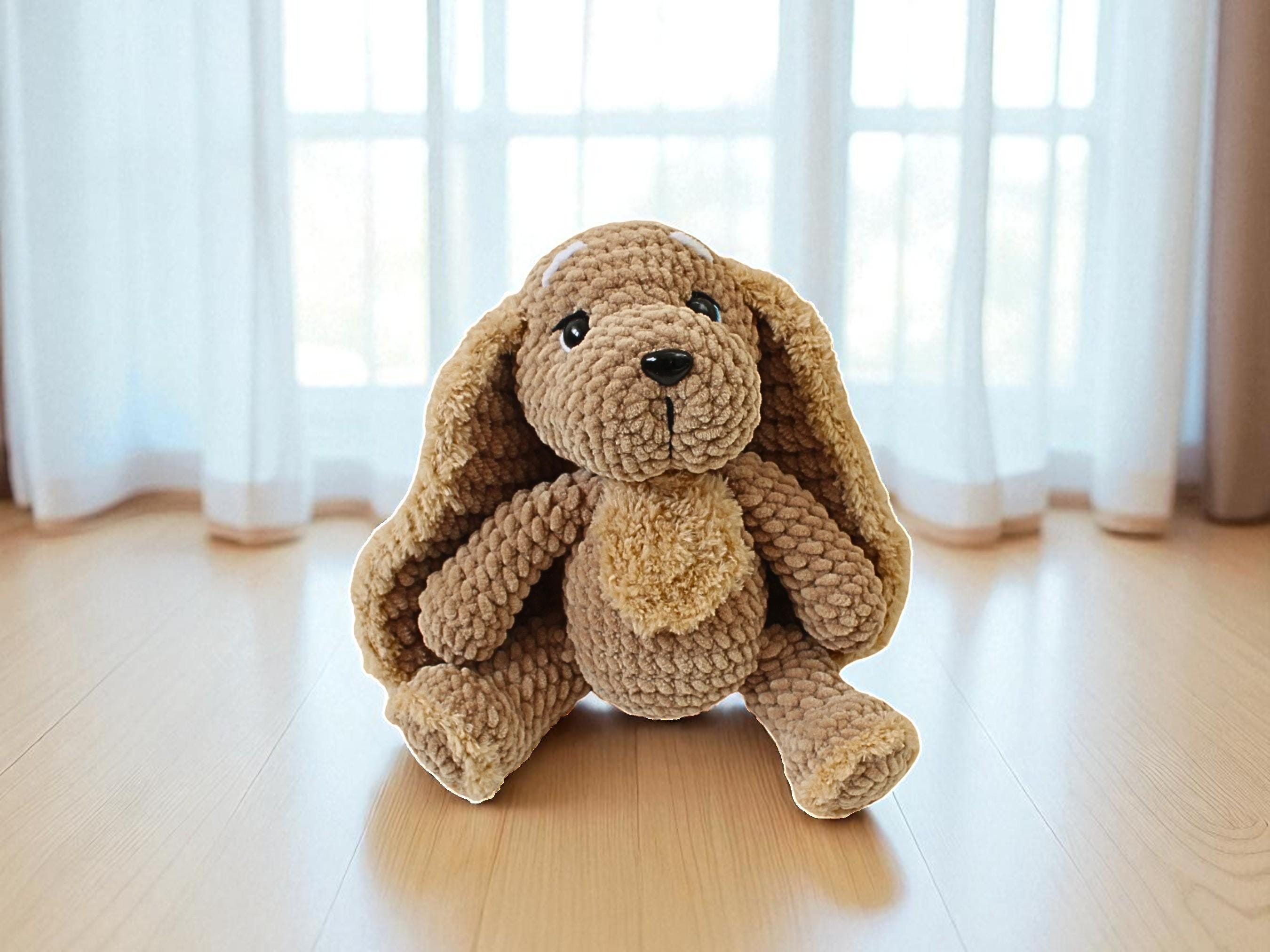 Ollie Snuggle Buddy Spaniel – Crochet Dog Pattern PDF, Amigurumi Puppy, Easy Digital Download Beginner Friendly Crochet Animal - Spaniel Dog - Thumbnail 6