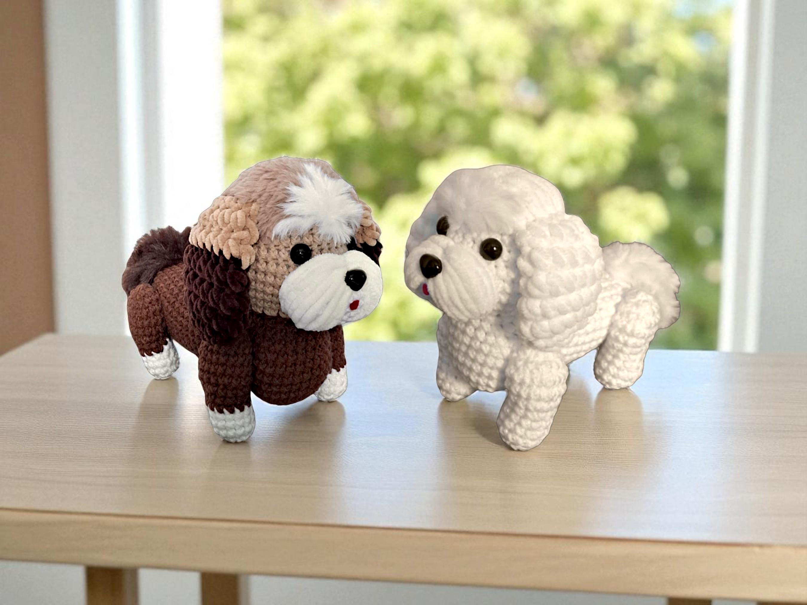 Bichon Crochet Pattern - Coco the Snuggle-Fur Bichon – Amigurumi Dog Crochet Pattern PDF | Plush Puppy Soft Toy | Beginner Friendly Pattern - Thumbnail 3