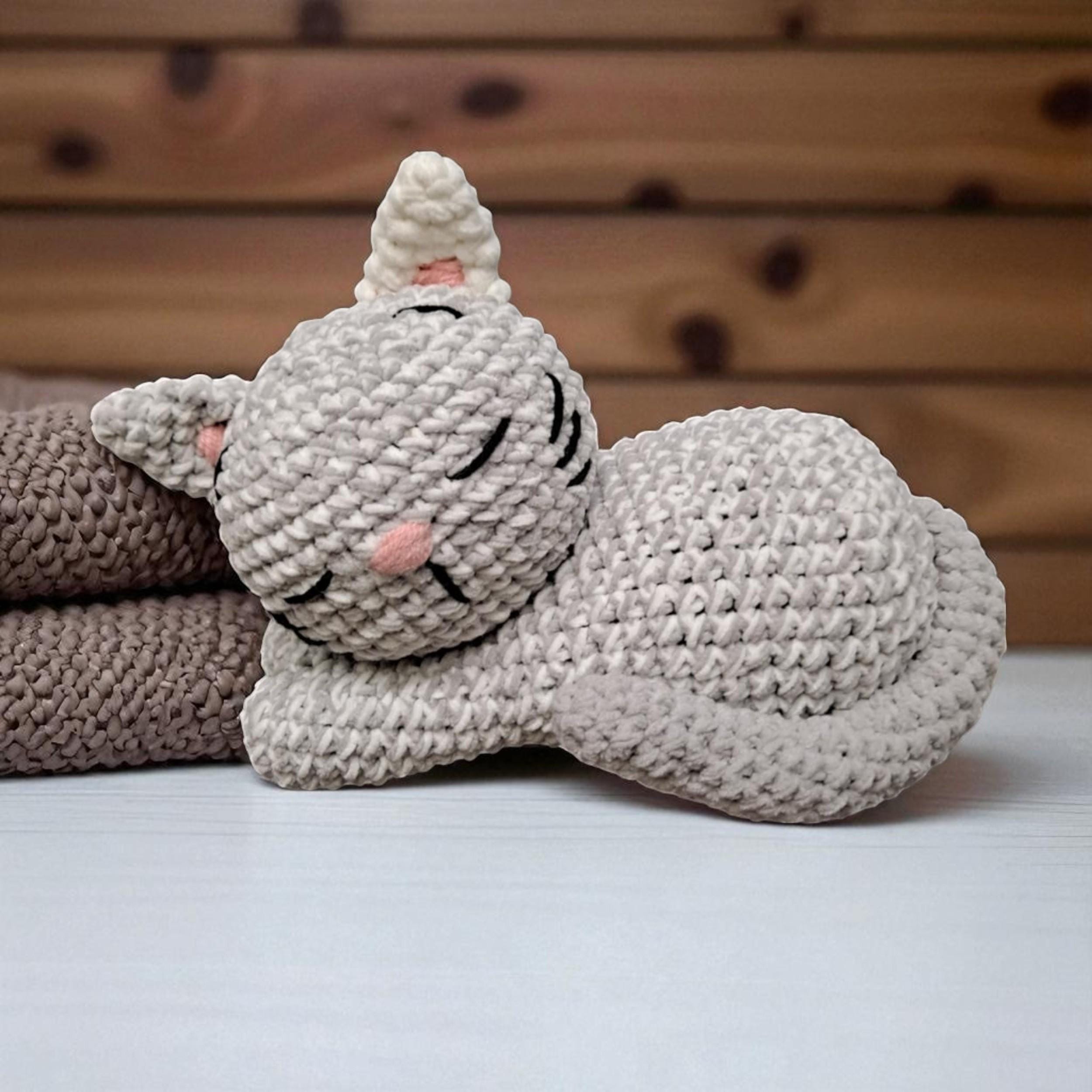 Mimi Snooze Sleeping Cat Crochet Pattern – Amigurumi Plush Kitty PDF – Easy Beginner Friendly Soft Toy Pattern – Instant Download - Thumbnail 4