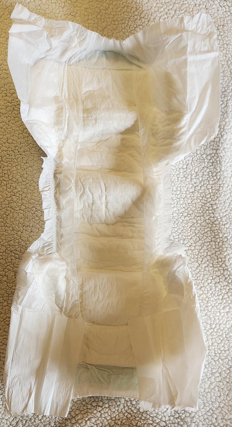 Adult Baby Diapers Mods Working Wetness Indicator Etsy