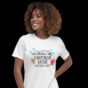 Hallmark movie watching shirt