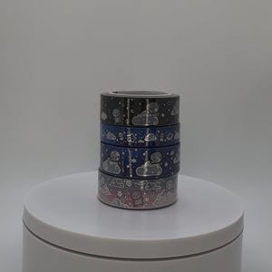 Gratis inches toegevoegd bij elke aankoop! The Coffee Monsterz Co TCMC Midnight Magic Night Sky Lunar Skies TheCoffeeMonsterzco Emoti Washi Tape