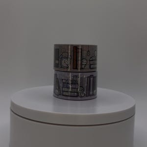 ¡Intensidades gratis con cada compra! Estantería espeluznante y estantería clásica de The Coffee Monsterz Co. TCMC. Muestras de papel washi de TheCoffeeMonsterzco.