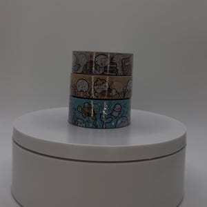 Des pouces offerts avec chaque achat ! The Coffee Monsterz Co TCMC Reading Pièce de citrouille océan opalescente au repos Washi TheCoffeeMonsterzco