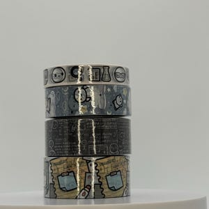 Free inches added with every purchase! The Coffee Monsterz Co TCMC Q3 Subscription Discovery Washi Samples TheCoffeeMonsterzco Emoti Washi