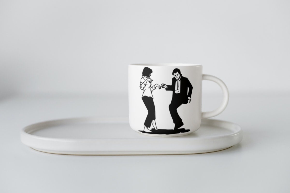 Pulp Fiction Twist Dance Svg | Mia Wallace Svg | Quentin Tarantino Svg ...