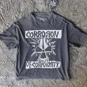 Corrosion of Conformity Vintage T-Shirt - Heavy Metal Punk Tee - Unisex Band Shirt - Grunge Rock Style