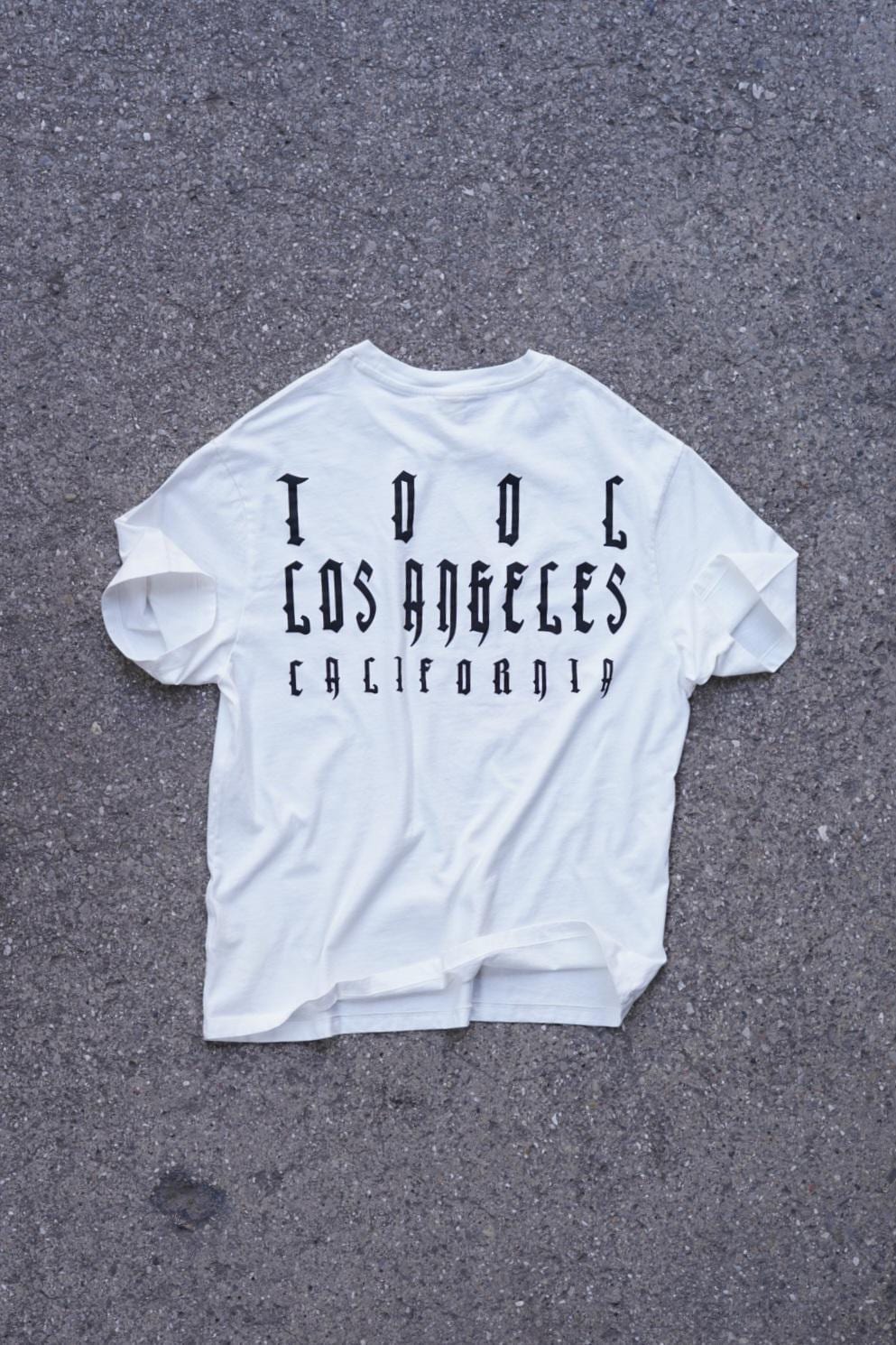 ヴィンテージスタイル TOOL バンドTシャツ - ロサンゼルス