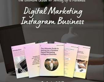 The Ultimate Guide to Setting Up a Faceless Digital Marketing Instagram Business | Step-by-Step Blueprint | Beginner Friendly | Includes MRR