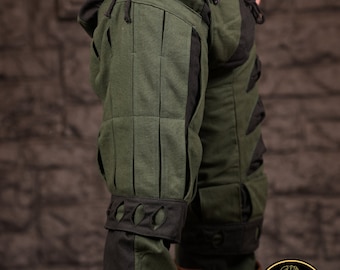 Landsknecht Trouser Leg Stripes Imperialis Green/Black