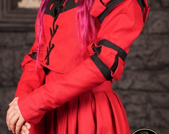 Landsknecht Sleeve Stripes Flora Red/Black