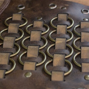 Fighter bracers brown image 2