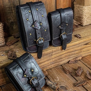 Pochette Carcassone (Noir)